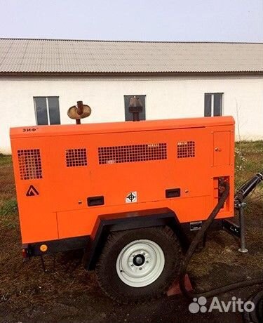 Дизельный компрессор зиф-пв-5/1,0