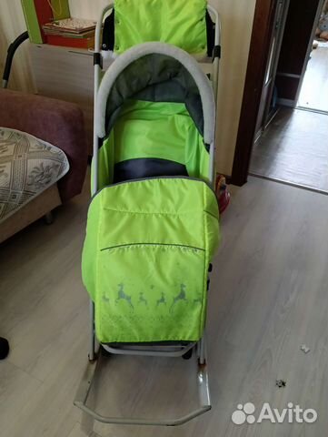 Детские санки коляска