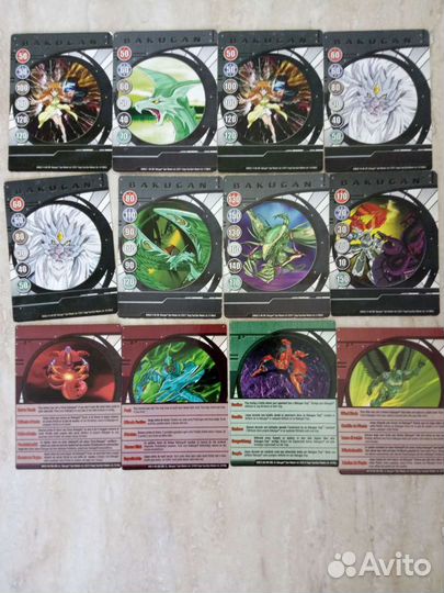 Продам карточки Супер гонки, Bkugan, Футболисты