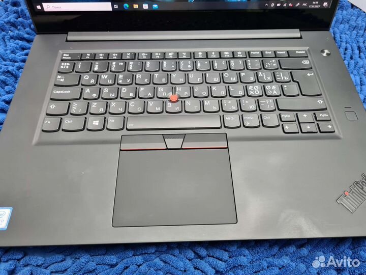 Игровой ноутбук Lenovo ThinkPad X1 Extreme 1050 Ti
