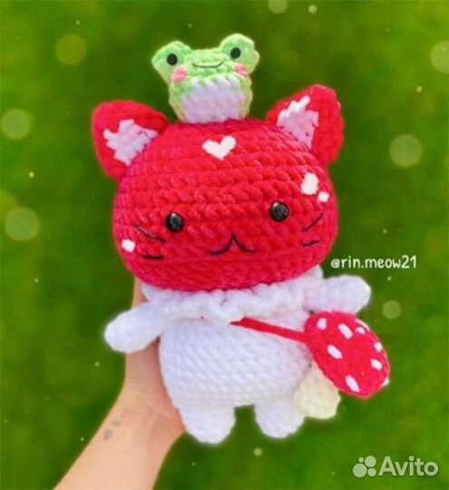 Вязаные котики