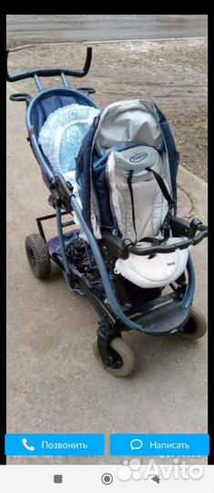 Коляска для двойни