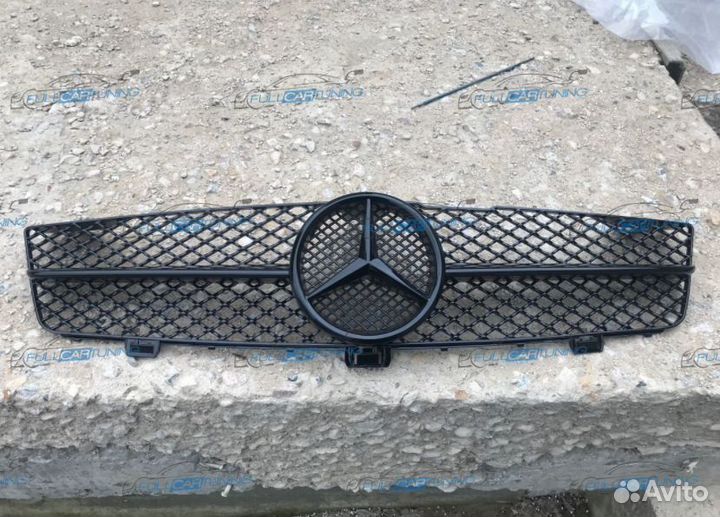 Решетка Mercedes CLS w219 рестайлинг AMG