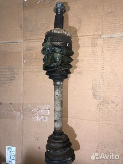 Полуось (привод) передний левый Ssangyong Actyon