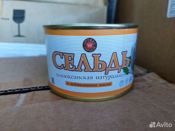 Сельдь консервированная