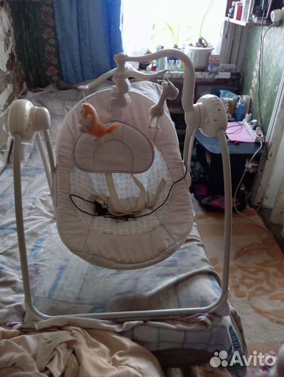 Детские электронные качели