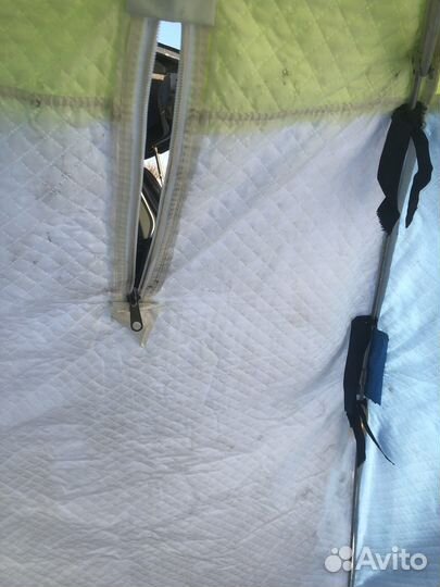 Палатка для зимней рыбалки с полом