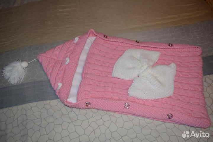 Вязаный конверт