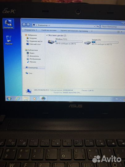 Нетбук Asus x101ch 320gb