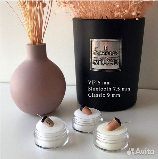 Микронаушник с блютуз гарнитурой