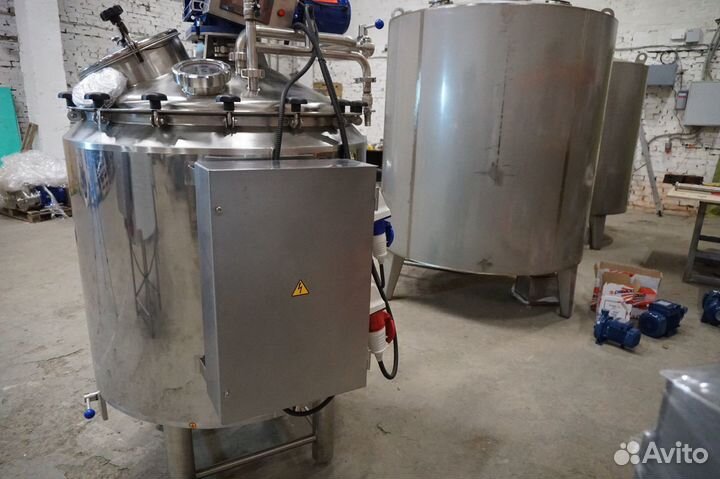 Линия производства сгущенки