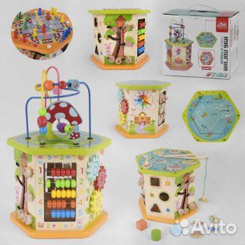 Развивающие деревянные игрушки