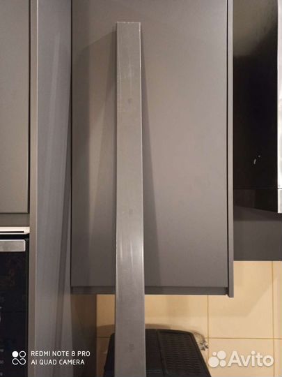 Форбэттра карниз закругленный, темно-серый