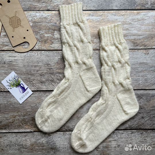 Шерстяные носки женские