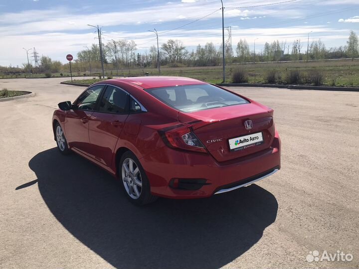 Honda Civic 2.0 CVT, 2019, 60 000 км