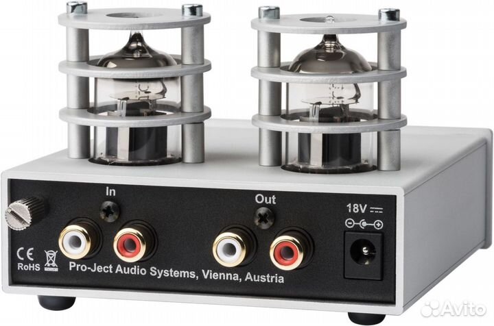 Ламповый фонокорректор MM/MC Pro-Ject Tube BOX S2