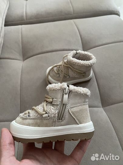 Ботинки детские утепленные
