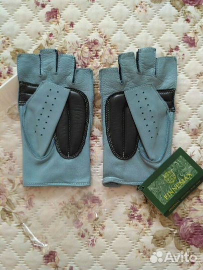 Кожаные перчатки 7