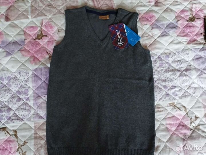 Жилет для мальчика рост 158