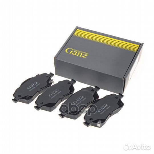 Колодки передние toyota Auris 07- GIJ09418 ganz