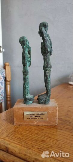 Бронзовая статуэтка Nuragica La Fucina