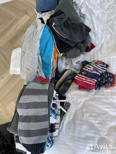 Детские вещи пакетом на мальчика 4 года