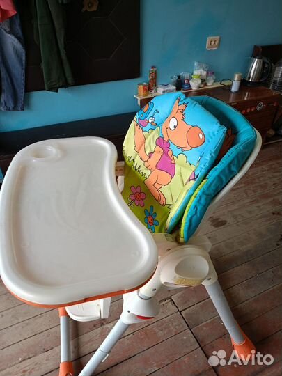 Стульчик для кормления chicco polly