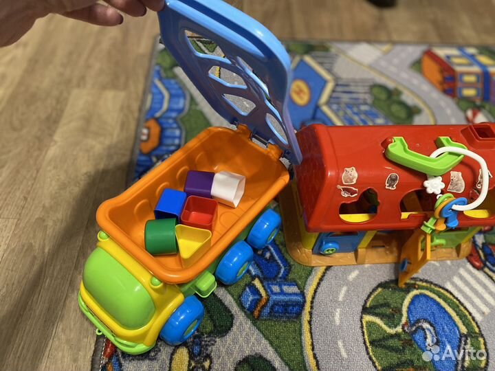Развивающие Игрушки домик,сортер, машина