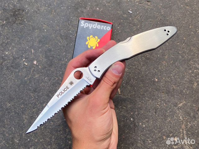 Нож Spyderco Police купить в Москве | Хобби и отдых | Авито