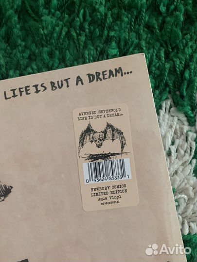 Avenged Sevenfold Life Is But A Dream. vinyl lp