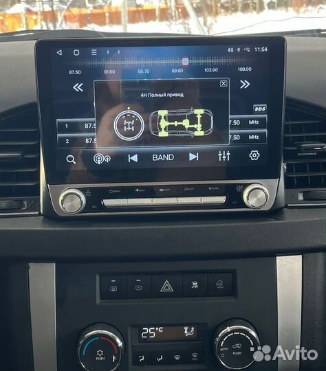 Магнитола Uaz Patriot 2 2017+2/32 Tesla В