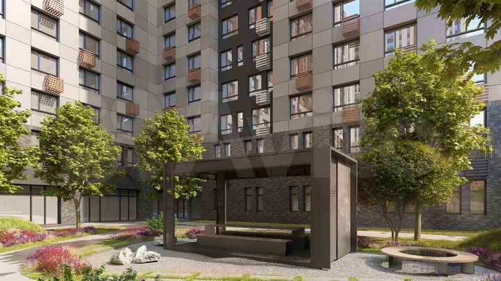2-к. квартира, 57,6 м², 17/19 эт.