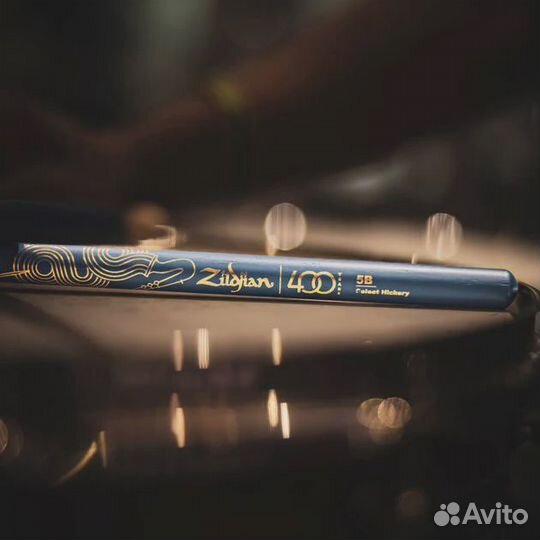 Барабанные палочки Zildjian Z5bacbu-400 Limited Edition 400th Anniversary 5B Acorn Blue Drumstick