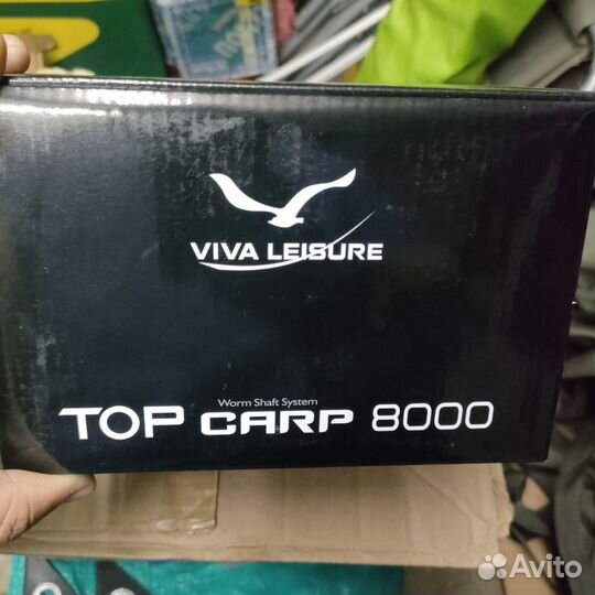 Катушка карповая Viva Top Carp 8000