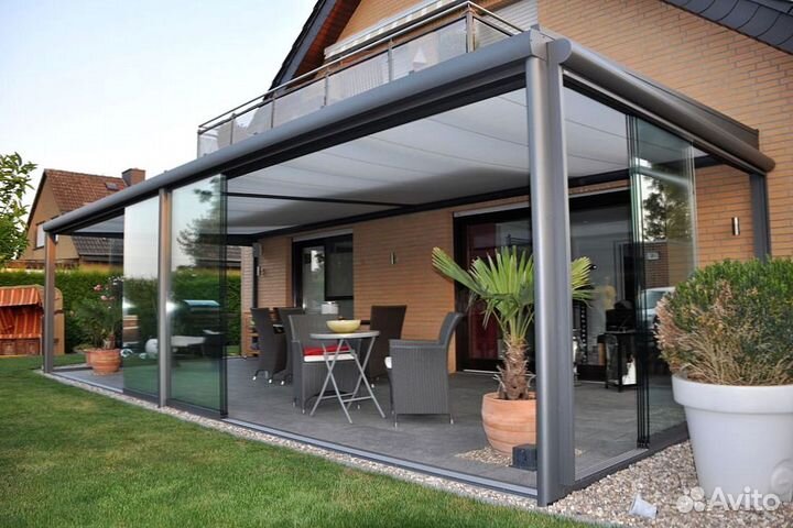 Безрамное остекление