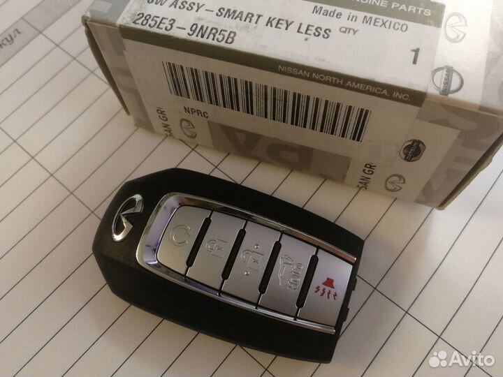 Оригинальный Смарт ключ Инфинити Infiniti QX60