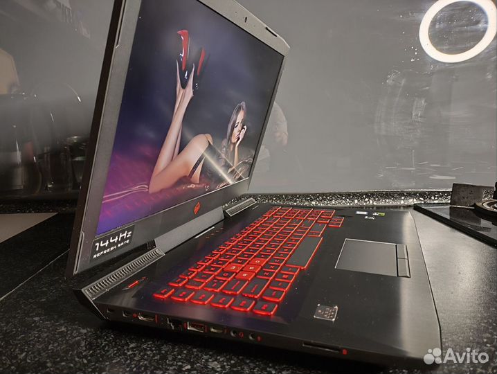 Игровой ноутбук HP omen i7-8750/gtx1070/16g/512g