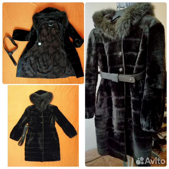 Шуба женская натуральная бу