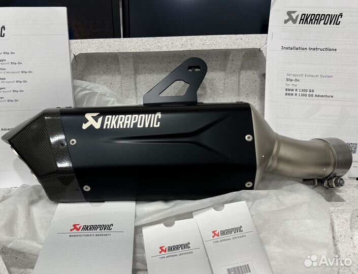Глушитель Akrapovic BMW R1300GS R1300GS Adventure