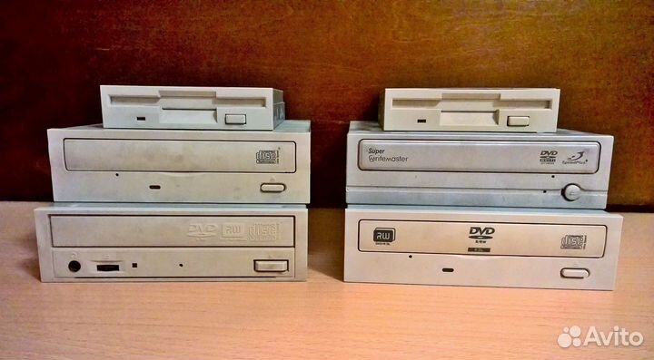 CD и DVD R-RW приводы, SFD-321B, флоппи дисководы