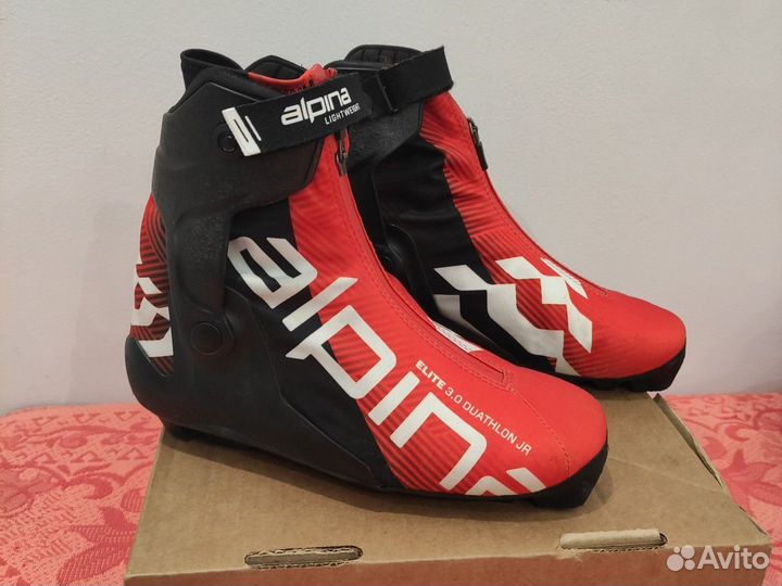 Лыжные ботинки alpina коньковые