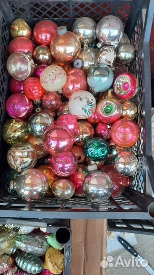 Елочные игрушки СССР