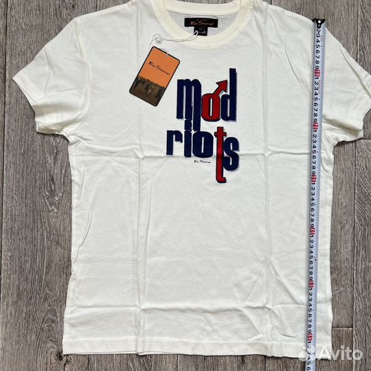 Футболка Ben Sherman Mod Riots T-Shirt White