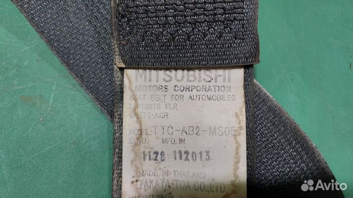 Ремень безопасности передний L PS2 mitsubishi Paje