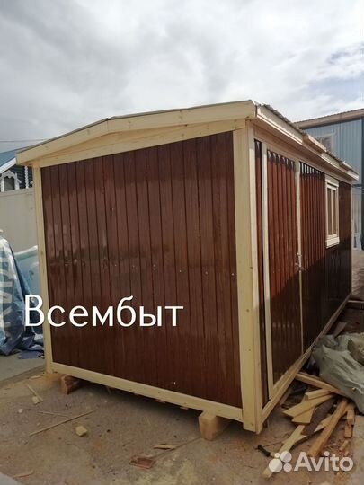 Бытовка на участок за 6 часов