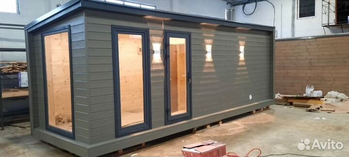 Модульная баня в наличии под ключ