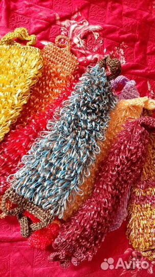 Мочалка ручной работы (шахтерская)