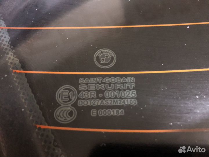 Оригинальное заднее стекло BMW E46 седан