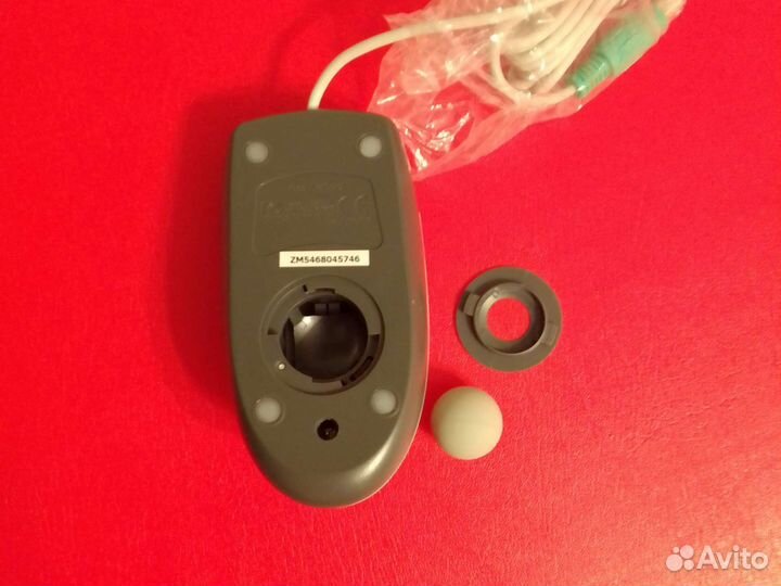 Компьютерная мышка ретро с трек-болом Новая