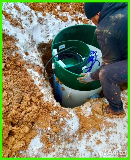 Установка септика/ Аквалос -20